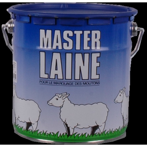 PEINTURE BLEUE MOUTON          	pot/4 kg  (108455)